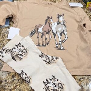 Horse outfit set